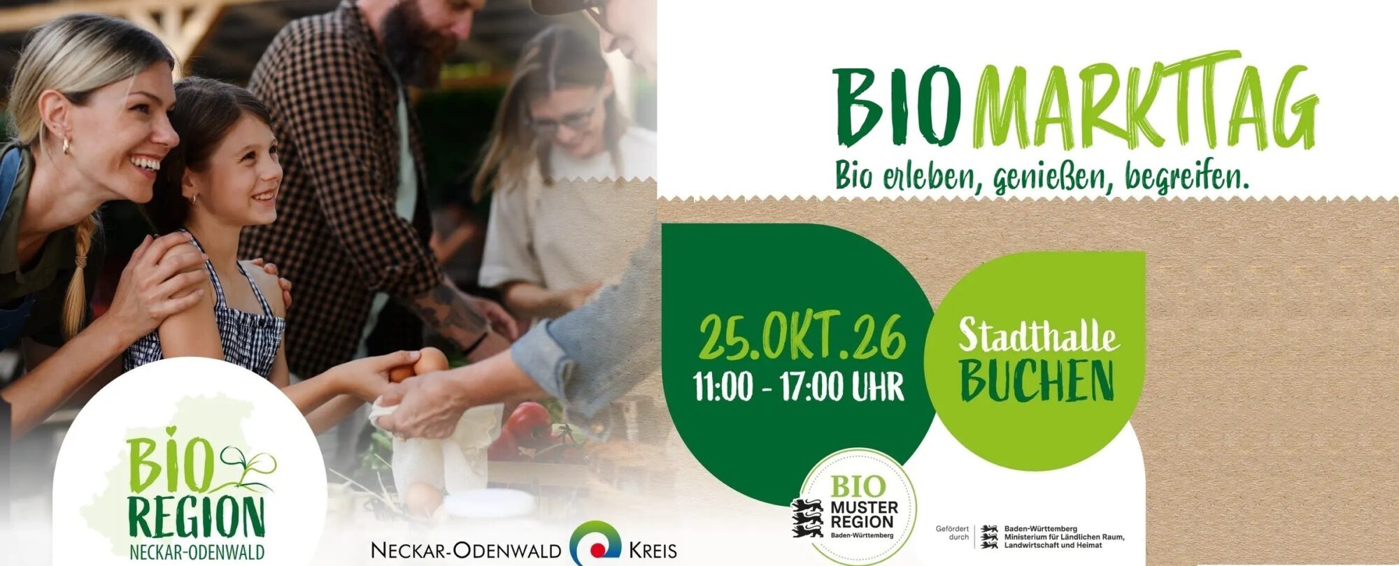 Bio-Markttag in Buchen